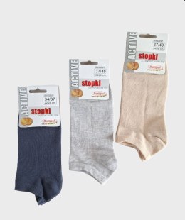STOPKI ACTIVE GŁADKIE 038 39-42 mix kolor