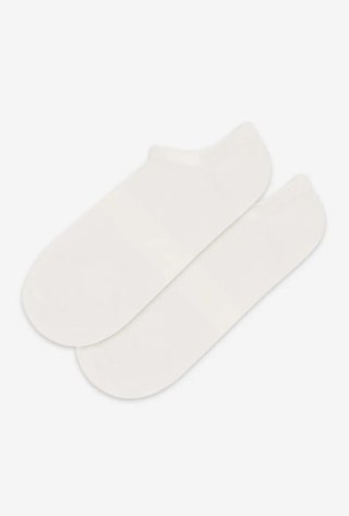 STOPKI DAMSKIE BAMBOO Z SILIKONEM 39-42 white