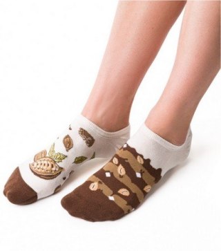 STOPKI DAMSKIE NIE DO PARY 005 SALE 35-38 kakao ecru