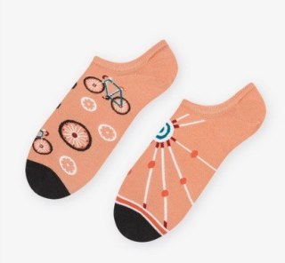 STOPKI DAMSKIE NIE DO PARY 005 SALE 39-42 rower brzoskwiniowy