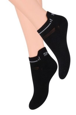 STOPKI DAMSKIE SPORTOWE 050 38-40 czarny