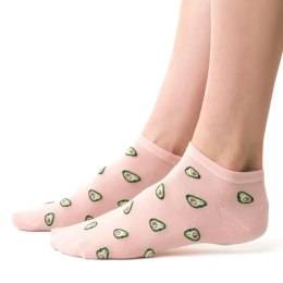 STOPKI DAMSKIE SUMMER SOCKS 114 38-40 morelowy/avocado 120