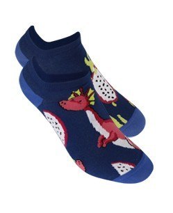 STOPKI WZOROWANE FUNKY 43-46 navy.b6r/wz.982