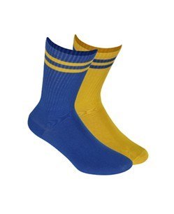 SKARPETKI WZOROWANE FUNKY 35-38 blueyello.w9h/wz.115