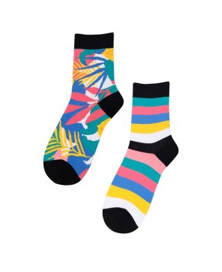 SKARPETKI WZOROWANE FUNKY 39-42 multicol.z69/101