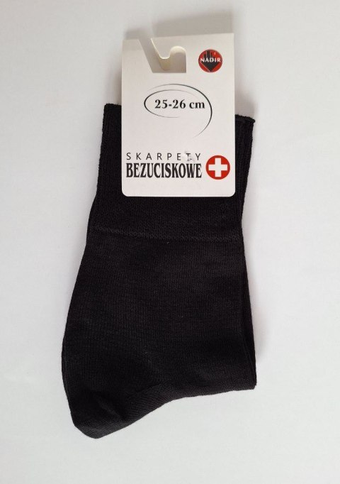 SKARPETY BEZUCISKOWE 42-44 czarny SKARPETY BEZUCISKOWE 42-44 czarny