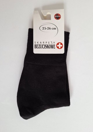 SKARPETY BEZUCISKOWE 45-47 czarny