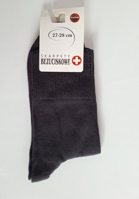 SKARPETY BEZUCISKOWE 45-47 grafit