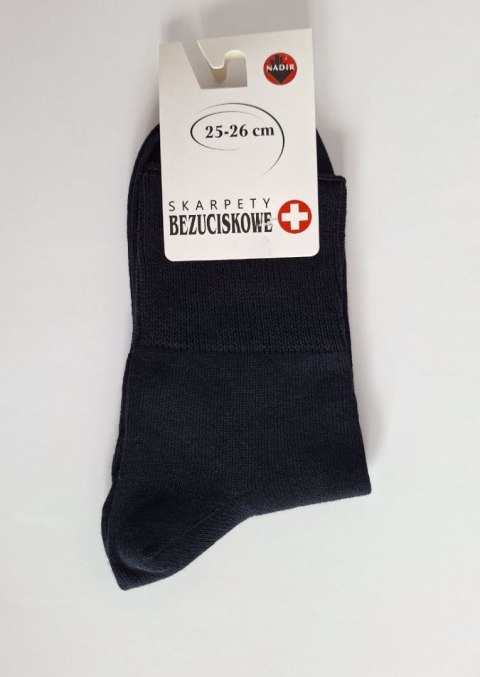 SKARPETY BEZUCISKOWE 45-47 granat
