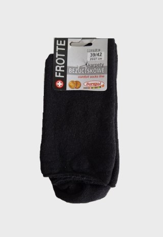 SKARPETY BEZUCISKOWE FROTTE 434 39-42 czarny