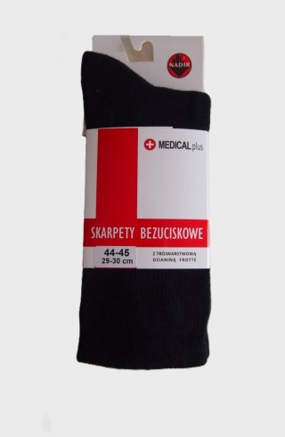 SKARPETY BEZUCISKOWE FROTTE M+ 39-41 czarny