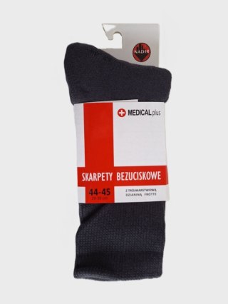 SKARPETY BEZUCISKOWE FROTTE M+ 42-43 grafit