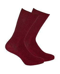 SKARPETY COMFORT BEZUCISKOWE 45-47 red