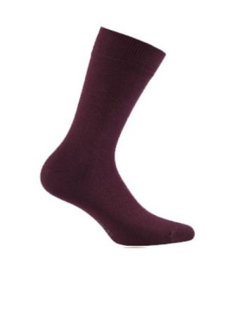 SKARPETY GŁADKIE PERFECT MAN CASUAL 39-41 purple
