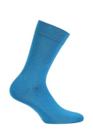 SKARPETY GŁADKIE PERFECT MAN CASUAL 45-47 turquoise
