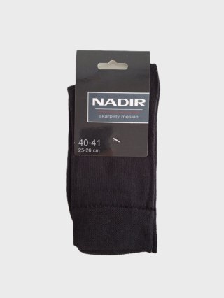 SKARPETY KLASYCZNE Z ELASTANEM 44-45 czarny