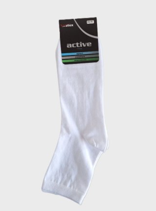 SKARPETY MĘSKIE ACTIVE M-002 39-41 biały