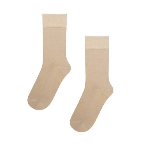 SKARPETY MĘSKIE BAMBOO GŁADKIE 45-47 beige SKARPETY MĘSKIE BAMBOO GŁADKIE 45-47 beige