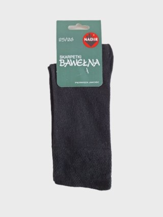 SKARPETY MĘSKIE BAWEŁNA R.39-47 39-41 czarny
