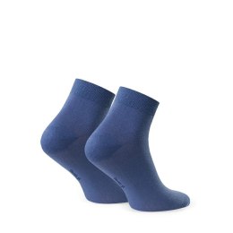 SKARPETY MĘSKIE KRÓTKIE 010 44-46 jeans 008