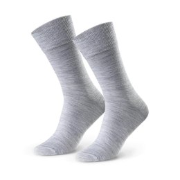 SKARPETY MĘSKIE MERINO WOOL 130 41-43 szary
