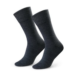 SKARPETY MĘSKIE MERINO WOOL 130 44-46 grafitowy