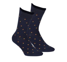 SKARPETY PERFECT MAN CASUAL 39-41 navy.b85/trójkąty