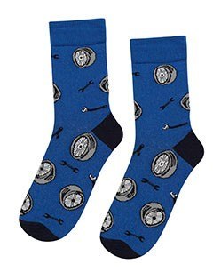 SKARPETY PERFECT MAN CASUAL 45-47 navy.b6r/koła