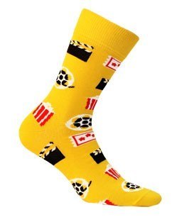 SKARPETY PERFECT MAN CASUAL 45-47 yellow.a2b/kino