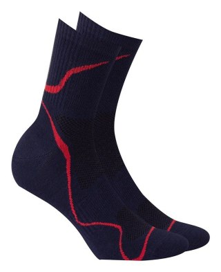 SKARPETY SPORTIVE MĘSKIE AG+ 42-44 navy.b85/wz.949