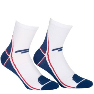 SKARPETY SPORTIVE MĘSKIE AG+ 45-47 white.05a/wz.951