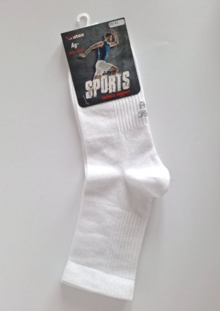 SKARPETY SPORTS AG+ 39-41 biały