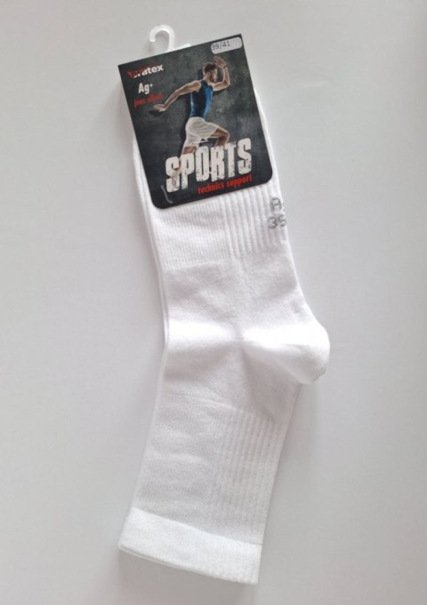 SKARPETY SPORTS AG+ 39-41 biały SKARPETY SPORTS AG+ 39-41 biały