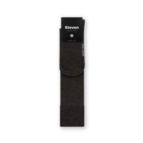 PODKOLANÓWKI MĘSKIE MERINO WOOL 008 44-46 grafitowy