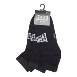 STOPKI EVERLAST 3-PAK 39-42 czarny