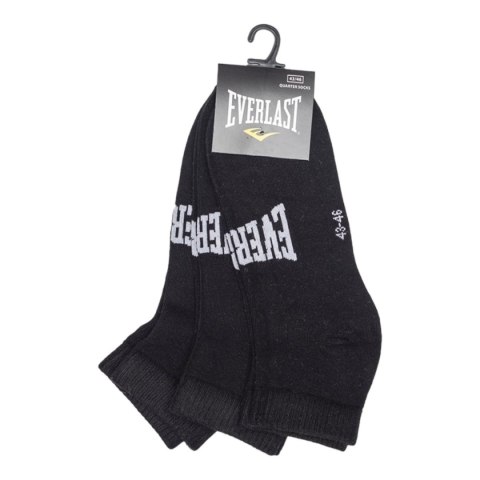 STOPKI EVERLAST 3-PAK 43-46 czarny STOPKI EVERLAST 3-PAK 43-46 czarny