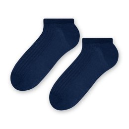 STOPKI MĘSKIE 042 100% BAWEŁNA 41-43 granatowy 006