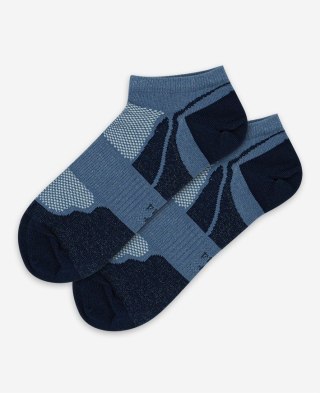 STOPKI SPORTIVE WZOROWANE AG+ 42-44 jeans.b60/wz.946