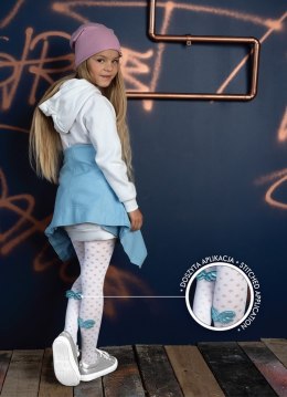 RAJSTOPY DZIEWCZĘCE ELODIE 40 DEN SALE 92-98 bianco