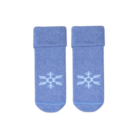 SKARPETKI FROTTE NIEMOWLĘCE 156 14-16 004 niebieski/śnieżka SKARPETKI FROTTE NIEMOWLĘCE 156 14-16 004 niebieski/śnieżka