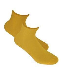 SKARPETKI GŁADKIE 11-15 LAT 36-38 yellow