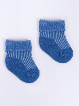 SKARPETY BEZUCISKOWE SKA-009 0-3 miesięcy jeans