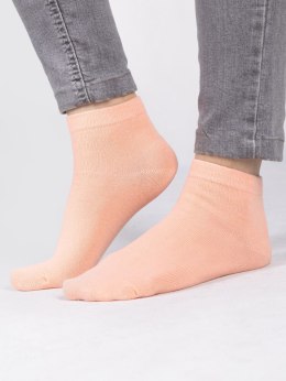 SKARPETY DZIEWCZĘCE GŁADKIE SKA-0156 27-30 łososiowy