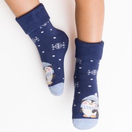 SKARPETY FROTTE ŚWIĄTECZNE 154 SALE 20-22 044 jeans/pingwin