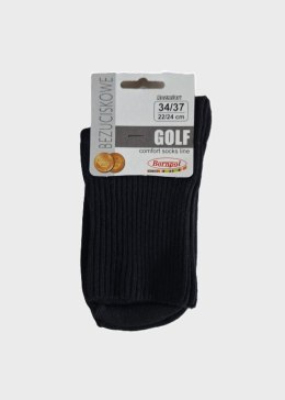 SKARPETY GOLF BEZUCISKOWE 403 38-41 czarny