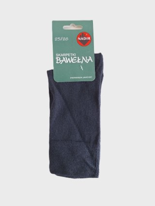 SKARPETY MŁODZIEŻOWE BAWEŁNA R.36-38 SALE 36-38 granat