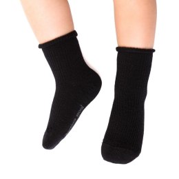 SKARPETY NIEMOWLĘCE MERINO WOOL BEZUCISKOWE 130 17-19 czarny/bezuciskowy