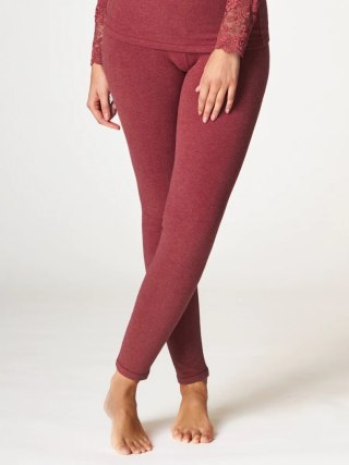 LEGINSY DAMSKIE LXL 729 3 HOT TOUCH S bordowy