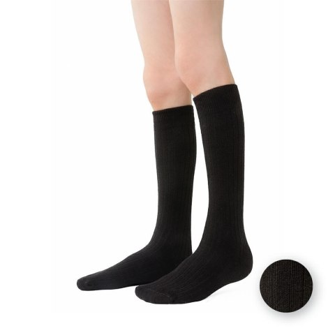 PODKOLANÓWKI DZIECIĘCE 072 26-28 czarny/prążek PODKOLANÓWKI DZIECIĘCE 072 26-28 czarny/prążek