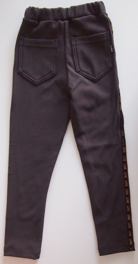 SPODNIE MARTA INFLUENCER R.116-158 SALE 140 brązowy SPODNIE MARTA INFLUENCER R.116-158 SALE 140 brązowy